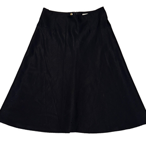 Taubers Black all year round wool flair skirt Black sz 4